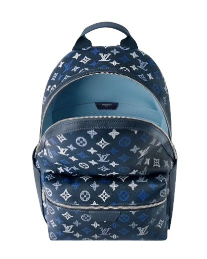 Blue Monogram Backpack