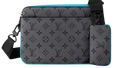 Louis Vuitton Trio Messenger Bag Blue Grey