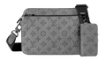 Louis Vuitton Grey Messenger Bag